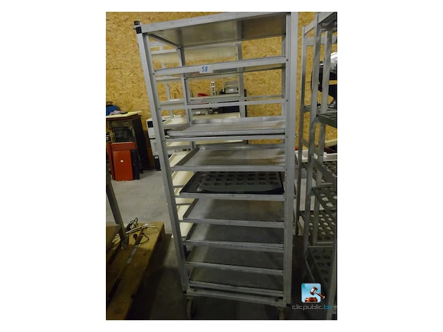 Dienblad trolley - afbeelding 1 van  1