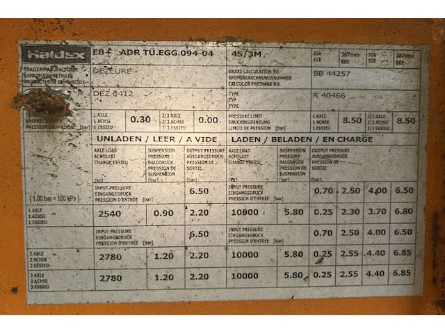 Dieplader aanhanger dezeure - afbeelding 4 van  58