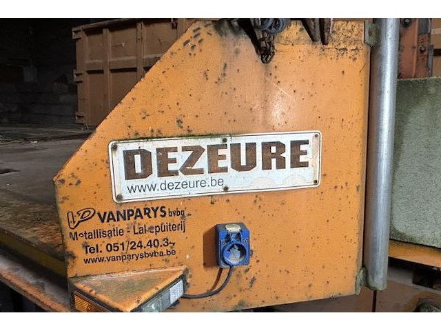 Dieplader aanhanger dezeure - afbeelding 33 van  58