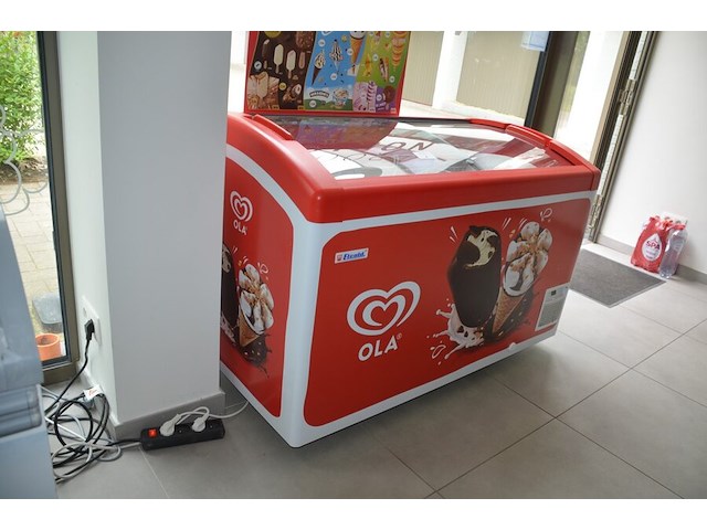 Diepvries koffermodel elcold ola focus 131 afm.1,30m lang - afbeelding 2 van  8