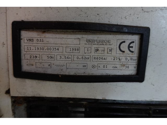 Diepvries met glazen deur - afbeelding 3 van  3