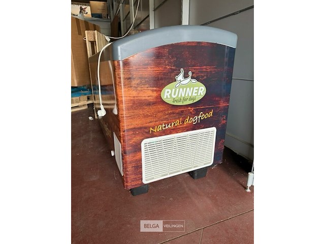 Diepvries met vitrine - afm b175 x d65 x h80 cm - afbeelding 2 van  5