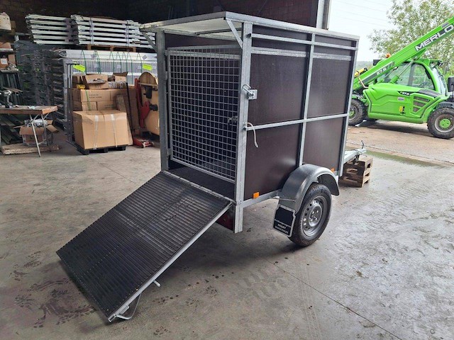 Dieren aanhangwagen 2.00x1.00x1.25m - afbeelding 1 van  1