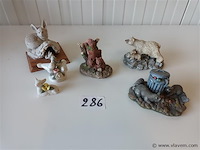 Dieren beelden. 6 stuks - afbeelding 1 van  5