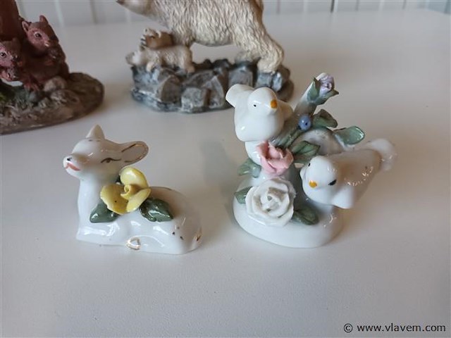 Dieren beelden. 6 stuks - afbeelding 4 van  5