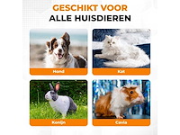 Dierentondeuse - oplaadbaar - 2 uur draadloos gebruik (5x) - afbeelding 6 van  7