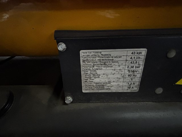 Diesel heater master b150 ced - afbeelding 3 van  3