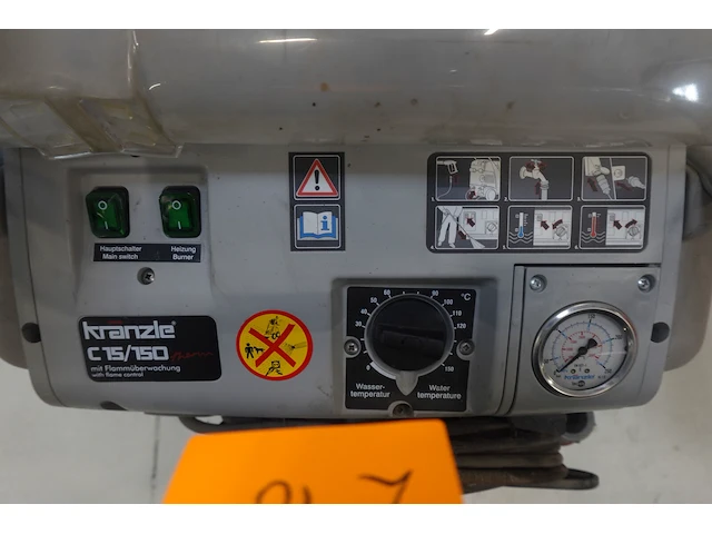 Diesel hogedrukreiniger kranzle - afbeelding 4 van  4