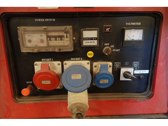 Diesel stroomgenerator - afbeelding 8 van  8