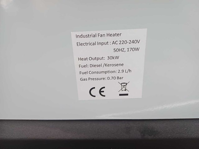 Dieselkachel apex lxc30 - afbeelding 1 van  8