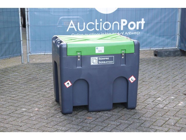 Dieseltank serbatoio elektrisch 450l 2025 met 12v pomp en slangen nieuw - afbeelding 1 van  1