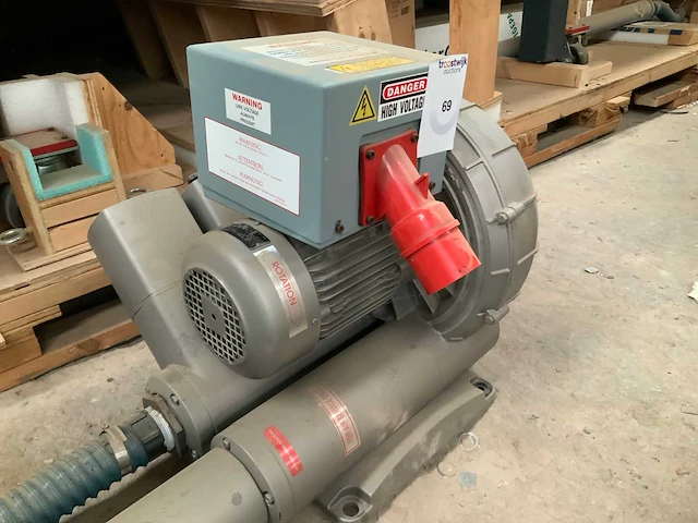 Dietz motoren 3~ typ fdr 90lb/2 p vacuümpomp - afbeelding 3 van  6