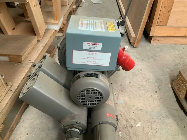 Dietz motoren 3~ typ fdr 90lb/2 p vacuümpomp - afbeelding 4 van  6
