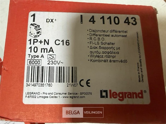 Differentieel automaat legrand dx³ - afbeelding 3 van  4