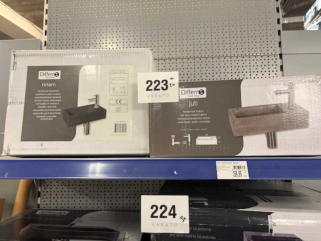 Differns juti/hitam diverse fonteinsets (2x) - afbeelding 1 van  5