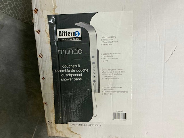 Differns mundo douchezuil - afbeelding 1 van  1