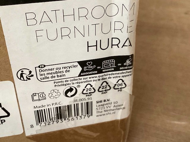 Differnz badkamerkast hura - afbeelding 4 van  4