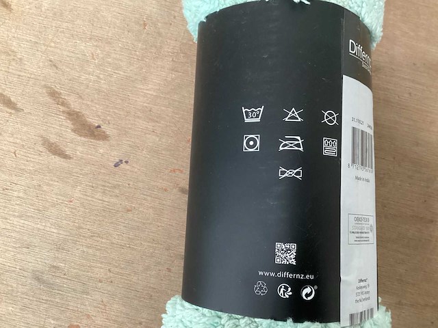 Differnz badmat 45x75, mintgroen (4x) - afbeelding 3 van  4