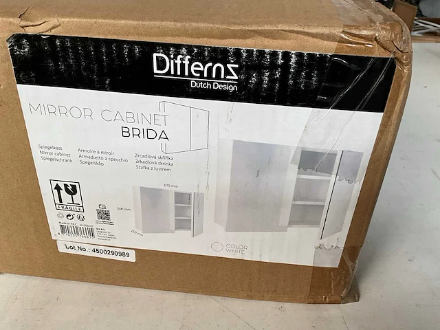Differnz brida spiegelkast - afbeelding 2 van  5