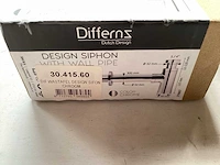 Differnz design sifon, chroom (2x) - afbeelding 3 van  4
