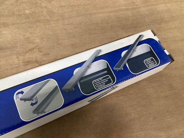 Differnz douchegoot rooster, 90 cm (6x) - afbeelding 4 van  5