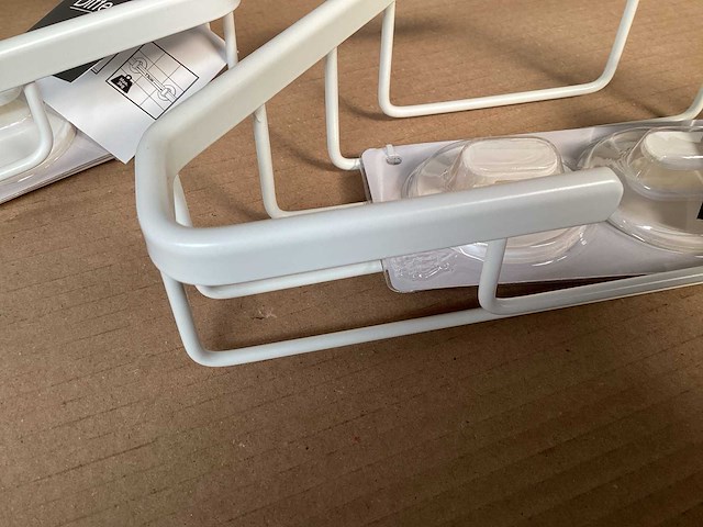Differnz doucherekje wit, 2 modellen (36x) - afbeelding 5 van  6