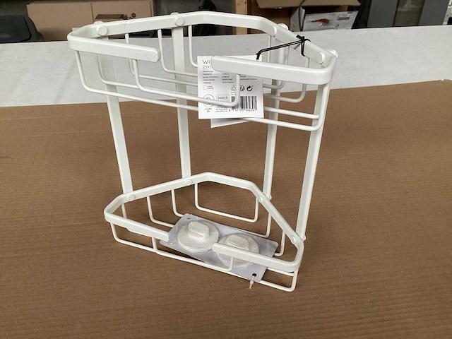 Differnz doucherekje wit, 25x13x30 cm (54x) - afbeelding 1 van  3