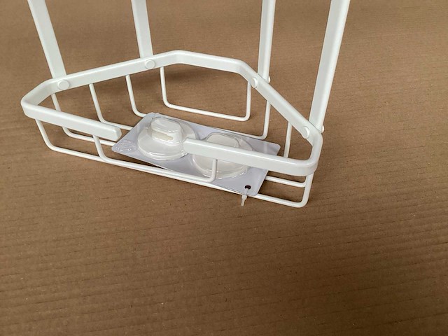 Differnz doucherekje wit, 25x13x30 cm (54x) - afbeelding 2 van  3
