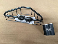 Differnz doucherekje zelfklevend, gun metal (48x)