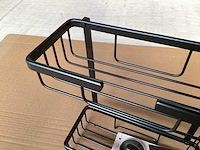 Differnz doucherekje zwart, 25x11x30 cm (10x) - afbeelding 3 van  4