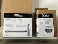 Differnz ethan toiletfontein, wasbak beton, kompleet - afbeelding 3 van  4