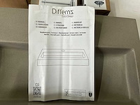 Differnz ethan toiletfontein, wasbak beton, kompleet - afbeelding 4 van  4