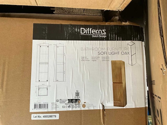 Differnz mix kavel badmeubelen - afbeelding 2 van  17