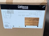 Differnz sofi oak badkamerkast 80cm