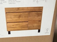 Differnz sofi oak badkamerkast 80cm - afbeelding 5 van  5