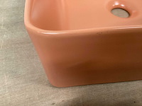 Differnz wasbak 37x37 cm, terra - afbeelding 2 van  4