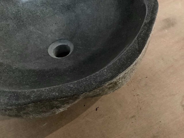 Differnz wasbak natuursteen, 40x45 cm - afbeelding 3 van  5