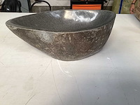 Differnz wasbak uit natuursteen, 46x34 cm - afbeelding 3 van  6
