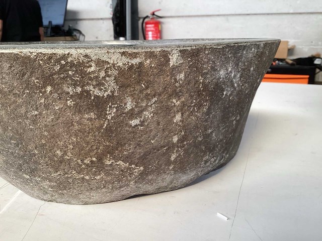 Differnz wasbak uit natuursteen, 46x34 cm - afbeelding 5 van  6