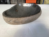 Differnz wasbak uit natuursteen, 46x34 cm - afbeelding 1 van  6