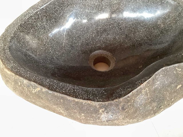 Differnz wasbak uit natuursteen, 46x34 cm - afbeelding 3 van  5
