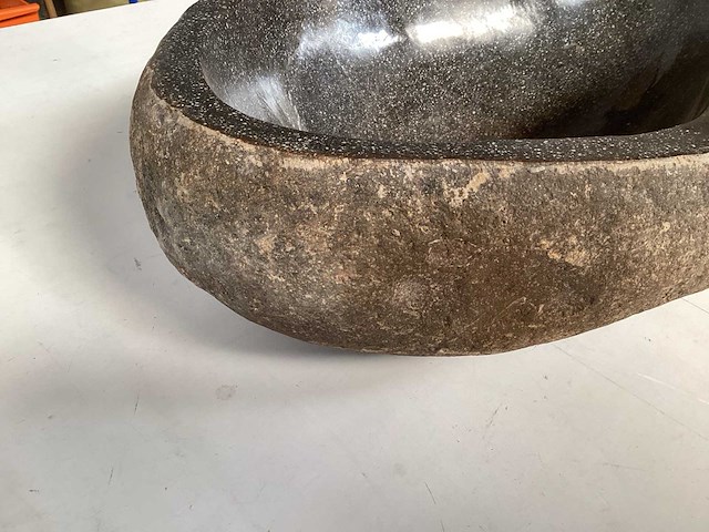 Differnz wasbak uit natuursteen, 46x34 cm - afbeelding 4 van  5