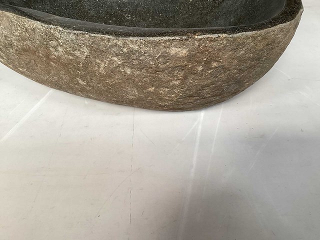 Differnz wasbak uit natuursteen, 46x34 cm - afbeelding 3 van  4