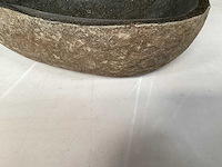 Differnz wasbak uit natuursteen, 46x34 cm - afbeelding 3 van  4