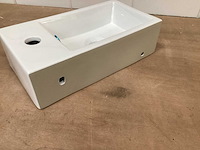 Differnz wasbak, wit keramiek - afbeelding 4 van  4