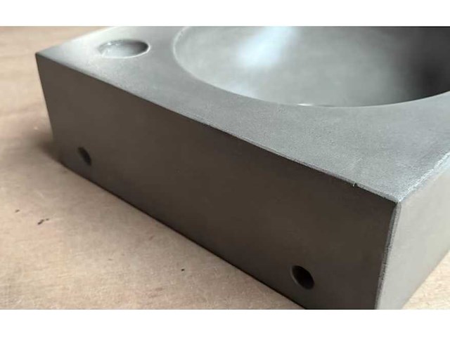 Differnz wastafel cleo concrete 31x31 cm - afbeelding 3 van  5