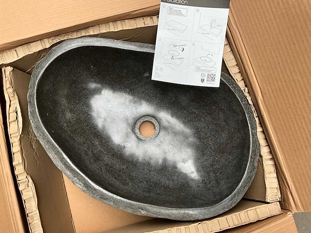 Differnz wastafel lombok riverstone - afbeelding 3 van  8