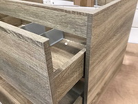 Differnz wastafel onderkast, eiken - afbeelding 2 van  4