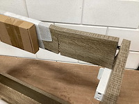 Differnz wastafel onderkast, eiken - afbeelding 3 van  4