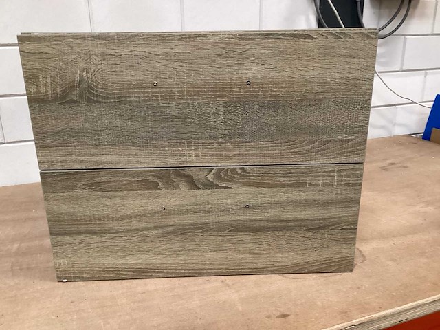 Differnz wastafel onderkast, eiken - afbeelding 4 van  4